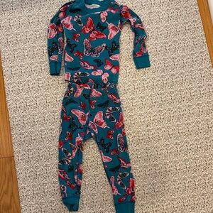 Colorful Butterfly Pajama Set